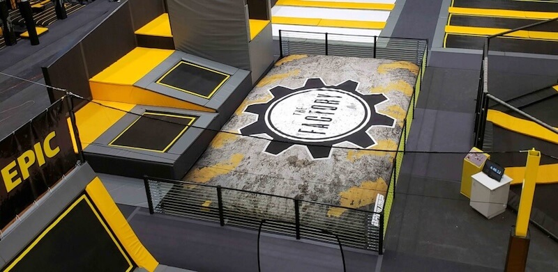 BAGJUMP Foampit Airbag Trampoline